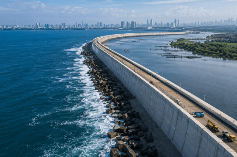 Indonesia Siapkan Giant Sea Wall 575 Kilometer untuk Lindungi Ekonomi Nasional