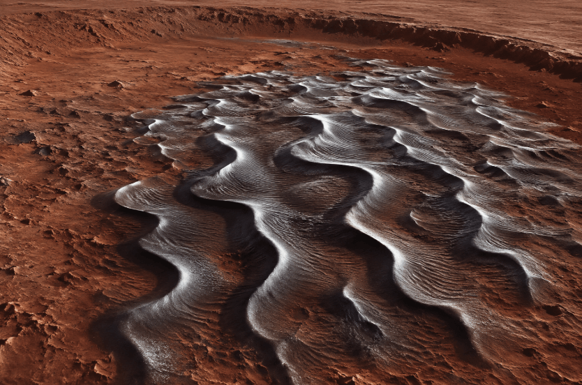 Bukit Pasir Berkilau di Mars Ternyata Bukan Logam, Ini Penjelasan Para Ilmuwan