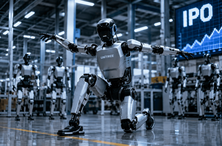 Unitree Menuju IPO Rekor, Robot Humanoid China Bersiap Melantai di Bursa Shanghai